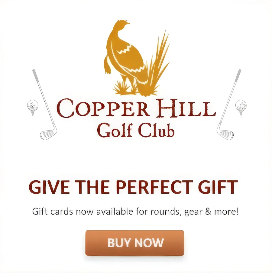 Copper Hill Golf Gift Cards Copper Hill Golf Gift Cards